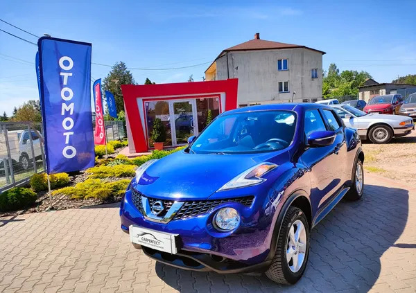 nissan mazowieckie Nissan Juke cena 37500 przebieg: 117500, rok produkcji 2014 z Łaszczów